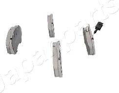 Japanparts PA-0054AF - Brake Pad Set, disc brake www.autospares.lv