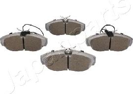 Japanparts PA-0055AF - Brake Pad Set, disc brake www.autospares.lv