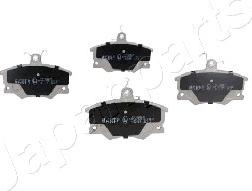 Japanparts PA-0052AF - Тормозные колодки, дисковые, комплект www.autospares.lv