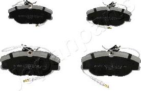 Japanparts PA-0064AF - Brake Pad Set, disc brake www.autospares.lv