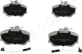 Japanparts PA-0060AF - Bremžu uzliku kompl., Disku bremzes www.autospares.lv