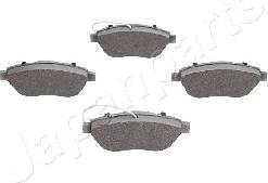 Japanparts PA-0061AF - Brake Pad Set, disc brake www.autospares.lv