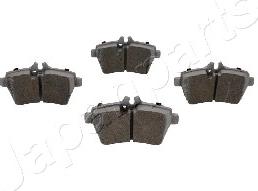 Japanparts PA-0068AF - Bremžu uzliku kompl., Disku bremzes www.autospares.lv