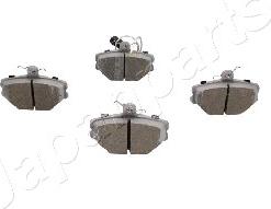 Japanparts PA-0062AF - Brake Pad Set, disc brake www.autospares.lv