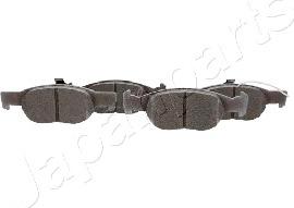 Japanparts PA-0007AF - Brake Pad Set, disc brake www.autospares.lv