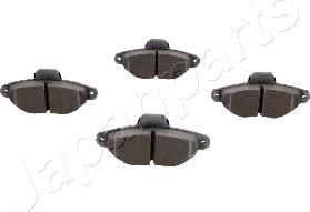 Japanparts PA-0087AF - Brake Pad Set, disc brake www.autospares.lv