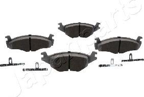 Japanparts PA-0033AF - Brake Pad Set, disc brake www.autospares.lv