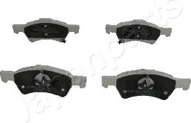 Japanparts PA-002AF - Brake Pad Set, disc brake www.autospares.lv