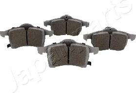 Japanparts PA-0073AF - Brake Pad Set, disc brake www.autospares.lv