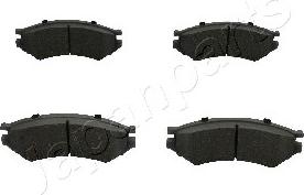 Japanparts PA-010AF - Brake Pad Set, disc brake www.autospares.lv