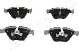 Japanparts PA-0113AF - Brake Pad Set, disc brake www.autospares.lv