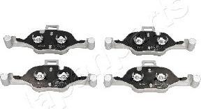 Japanparts PA-0128AF - Bremžu uzliku kompl., Disku bremzes www.autospares.lv