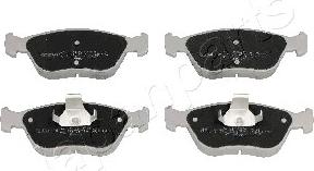 Japanparts PA-0327AF - Brake Pad Set, disc brake www.autospares.lv