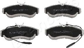 Japanparts PA-0246AF - Brake Pad Set, disc brake www.autospares.lv