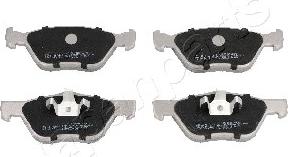 Japanparts PA-0229AF - Brake Pad Set, disc brake www.autospares.lv