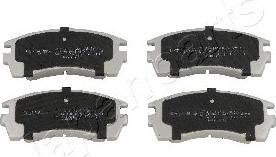 Japanparts PA-193AF - Brake Pad Set, disc brake www.autospares.lv