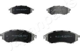 Japanparts PA-115AF - Brake Pad Set, disc brake www.autospares.lv