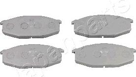 Japanparts PA-116AF - Brake Pad Set, disc brake www.autospares.lv