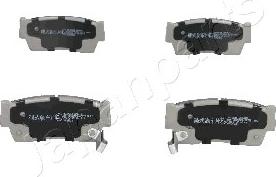 Japanparts PA-806AF - Brake Pad Set, disc brake www.autospares.lv