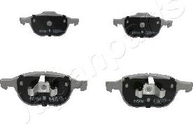 Japanparts PA-300AF - Brake Pad Set, disc brake www.autospares.lv