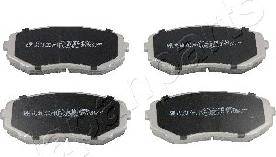 Japanparts PA-336AF - Brake Pad Set, disc brake www.autospares.lv