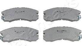 Japanparts PA-249AF - Brake Pad Set, disc brake www.autospares.lv