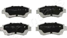 Japanparts PA-265AF - Brake Pad Set, disc brake www.autospares.lv