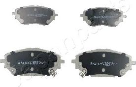 Japanparts PA-2022AF - Bremžu uzliku kompl., Disku bremzes www.autospares.lv