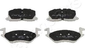 Japanparts PA-284AF - Brake Pad Set, disc brake www.autospares.lv