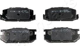 Japanparts PA-287AF - Brake Pad Set, disc brake www.autospares.lv