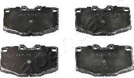 Japanparts PA-236P - High Performance Brake Pad Set www.autospares.lv