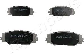 Japanparts PA-230AF - Brake Pad Set, disc brake www.autospares.lv