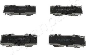 Japanparts PA-278AF - Brake Pad Set, disc brake www.autospares.lv