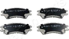 Japanparts PA-710AF - Brake Pad Set, disc brake www.autospares.lv