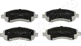 Japanparts PA-711AF - Brake Pad Set, disc brake www.autospares.lv