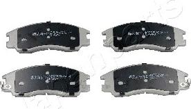 Japanparts PA-H06AF - Brake Pad Set, disc brake www.autospares.lv