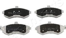 Japanparts PA-H13AF - Brake Pad Set, disc brake www.autospares.lv