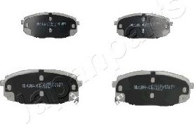 Japanparts PA-K09AF - Тормозные колодки, дисковые, комплект www.autospares.lv