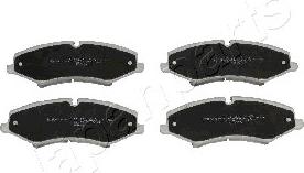 Japanparts PA-L07AF - Brake Pad Set, disc brake www.autospares.lv