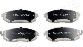 Japanparts PA-W09AF - Тормозные колодки, дисковые, комплект www.autospares.lv