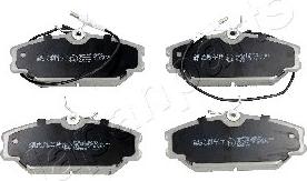 Japanparts PA-W08AF - Brake Pad Set, disc brake www.autospares.lv