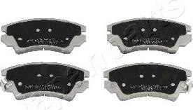 Japanparts PA-W16AF - Brake Pad Set, disc brake www.autospares.lv