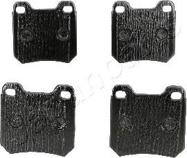 Japanparts PP-0404AF - Brake Pad Set, disc brake www.autospares.lv