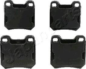 Japanparts PP-0403AF - Brake Pad Set, disc brake www.autospares.lv