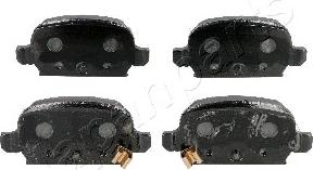 Japanparts PP-0402AF - Тормозные колодки, дисковые, комплект www.autospares.lv