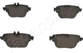 Japanparts PP-0514AF - Bremžu uzliku kompl., Disku bremzes www.autospares.lv