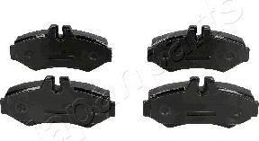 Japanparts PP-0513AF - Тормозные колодки, дисковые, комплект www.autospares.lv