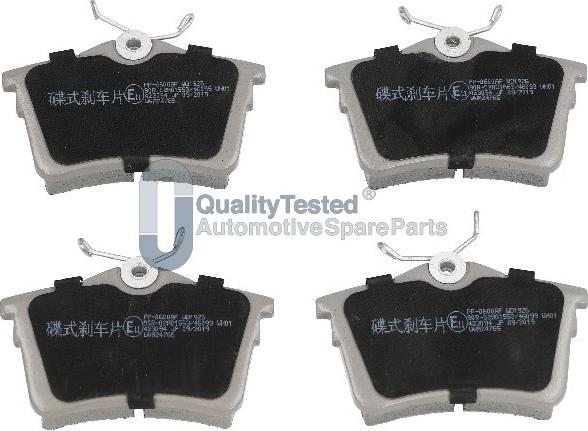 Japanparts PP0600JM - Bremžu uzliku kompl., Disku bremzes www.autospares.lv