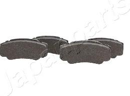 Japanparts PP-0010AF - Тормозные колодки, дисковые, комплект www.autospares.lv