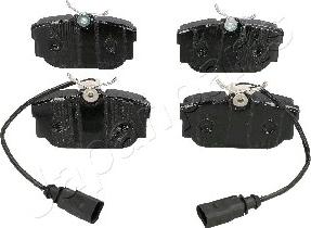 Japanparts PP-0301AF - Brake Pad Set, disc brake www.autospares.lv